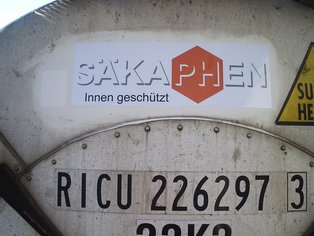 Insulated ISO Tank Container protected with SÄKAPHEN lining on the inside